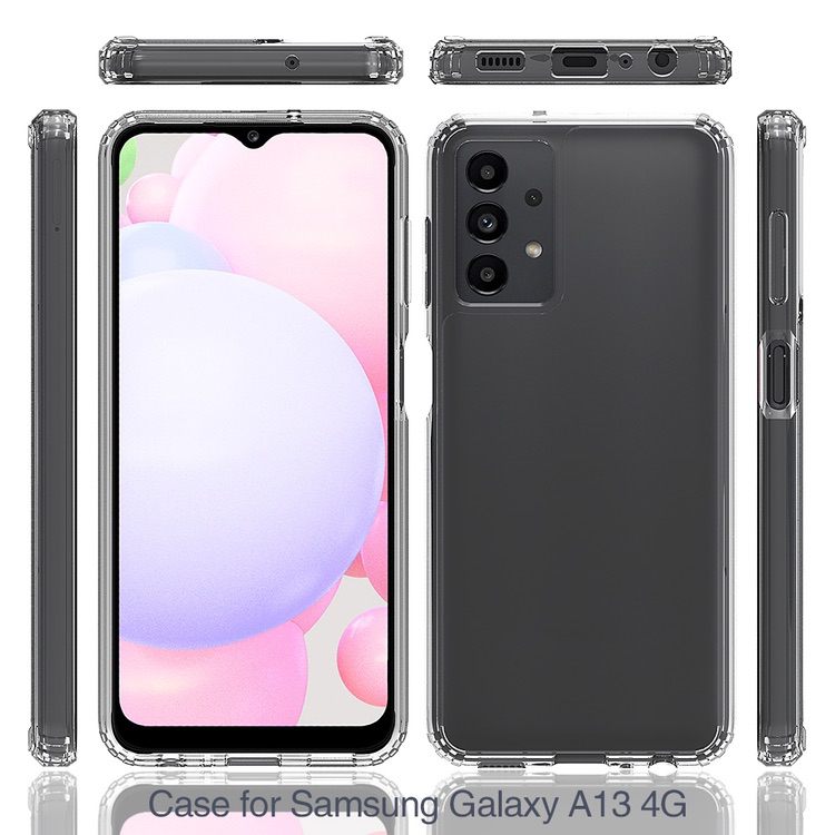 Samsung Galaxy A13 4G Case Shockproof Protective - Transparent