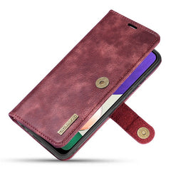 Samsung Galaxy A22 5G Case DG.MING Detachable - Wine Red