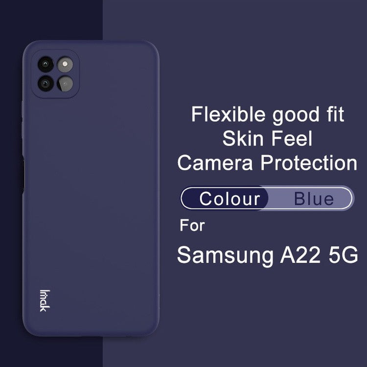 Samsung Galaxy A22 5G Case IMAK Shockproof TPU - Blue