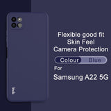 Samsung Galaxy A22 5G Case IMAK Shockproof TPU - Blue