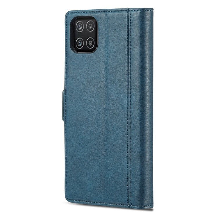 Samsung Galaxy A22 5G Case LC.IMEEKE Magnetic Buckle - Blue