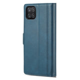 Samsung Galaxy A22 5G Case LC.IMEEKE Magnetic Buckle Blue