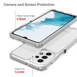 Samsung Galaxy A23 Case Clear Transparent