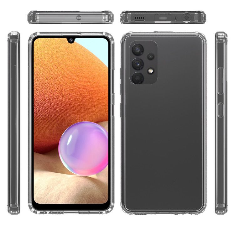 Samsung Galaxy A32 4G Case Shockproof Protective - Transparent