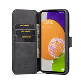 Samsung Galaxy A53 5G Case DG.MING Secure Flip Wallet - Black