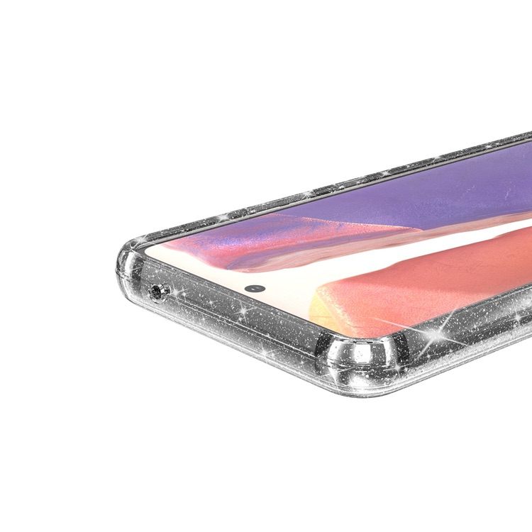 Samsung Galaxy A53 5G Case Shockproof Glitter Powder - Clear