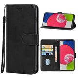Samsung Galaxy A53 5G Case PU Leather Flip Wallet - Black