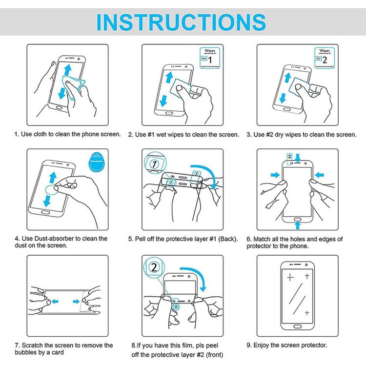 Samsung Galaxy A73 5G Screen Protector Tempered Glass Case friendly
