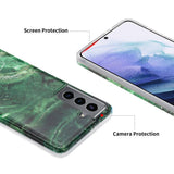 Samsung Galaxy S21 Case Marble Pattern - Earthy Grey