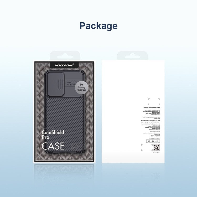 Samsung Galaxy S21 Case NILLKIN CamShield Pro - Black