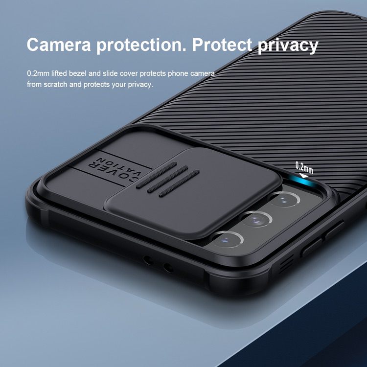 Samsung Galaxy S21 Case NILLKIN CamShield Pro - Blue