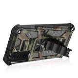Samsung Galaxy S21 5G Case Armor Shockproof Magnetic - Army Green