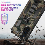 Samsung Galaxy S21 5G Case Armor Shockproof Magnetic - Army Green