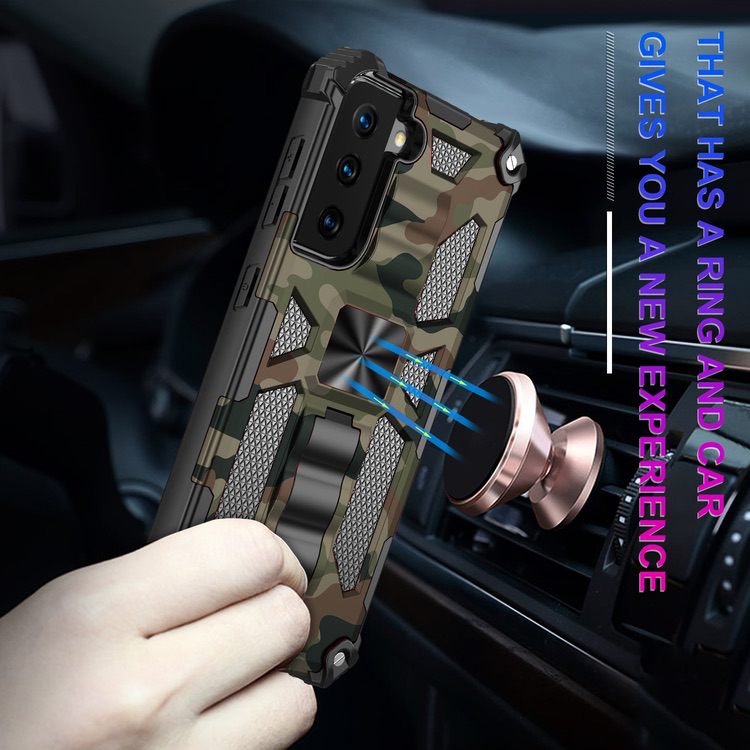 Samsung Galaxy S21 5G Case Magnetic Protective - Army Green