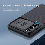Samsung Galaxy S21 FE Case NILLKIN CamShield Pro - Blue