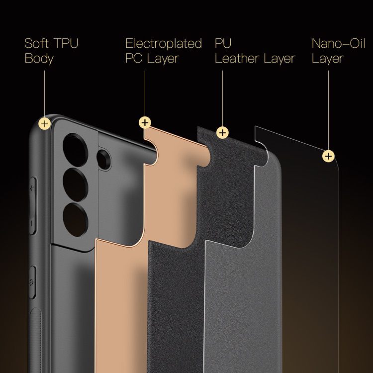 Samsung Galaxy S21 Plus Case DUX Yolo Series - Black