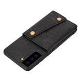 Samsung Galaxy S22 Case Double Buckle Magnetic - Black