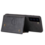 Samsung Galaxy S22 Case Double Buckle Magnetic - Black