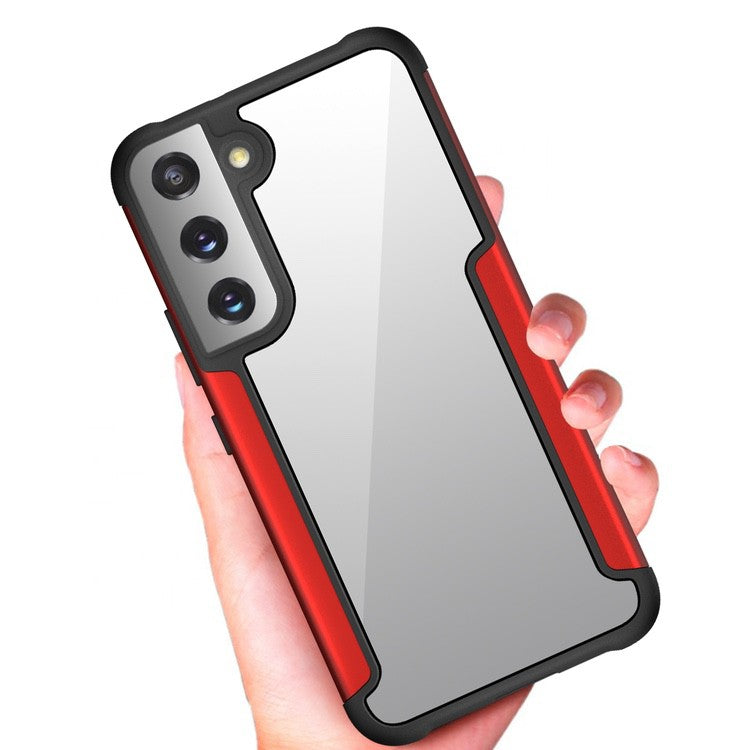 Samsung Galaxy S22 Case PC and TPU Protective - Red