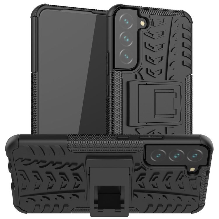 Samsung Galaxy S22 Plus Case Dual-Layer Heavy-duty - Black