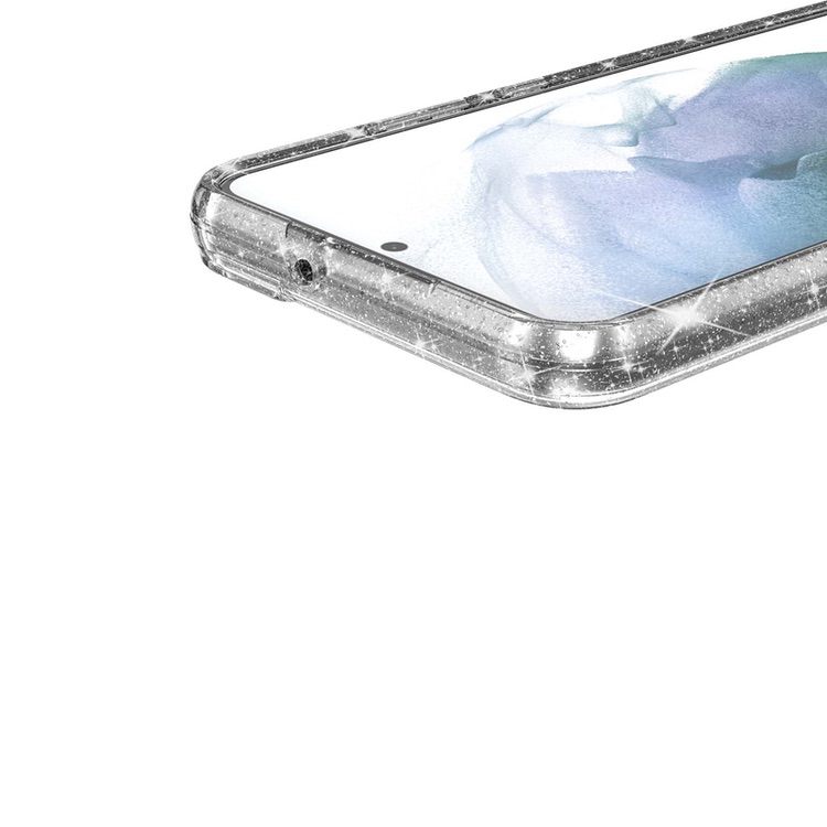 Samsung Galaxy S22 Plus Case Shockproof Glitter Powder - Clear