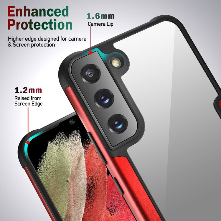 Samsung Galaxy S22 Plus Case PC and TPU Protective - Black