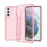 Samsung Galaxy S22 Plus Case Shockproof Glitter Powder - Pink