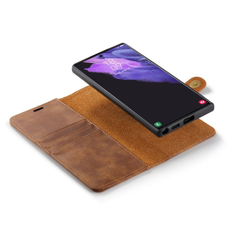 Samsung Galaxy S22 Ultra Case DG.MING Detachable Brown