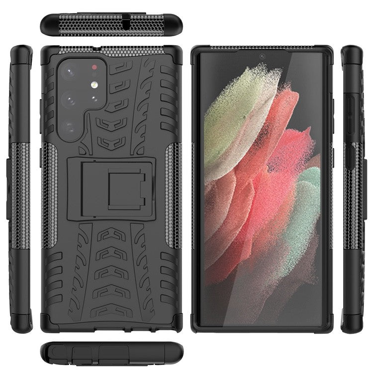 Samsung Galaxy S22 Ultra Case Dual Layer Heavy duty - Black