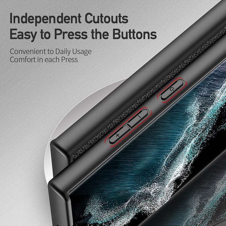 Samsung Galaxy S22 Ultra Case DUX DUCIS Fino - Black