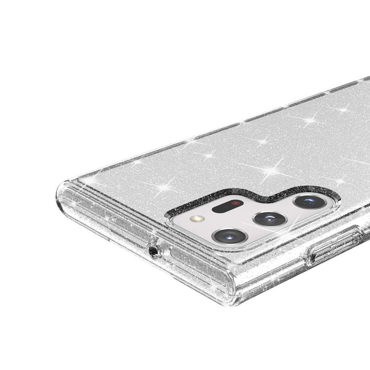 Samsung Galaxy S22 Ultra Case Shockproof Glitter - Clear
