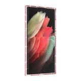 Samsung Galaxy S22 Ultra Case Shockproof Glitter - Pink