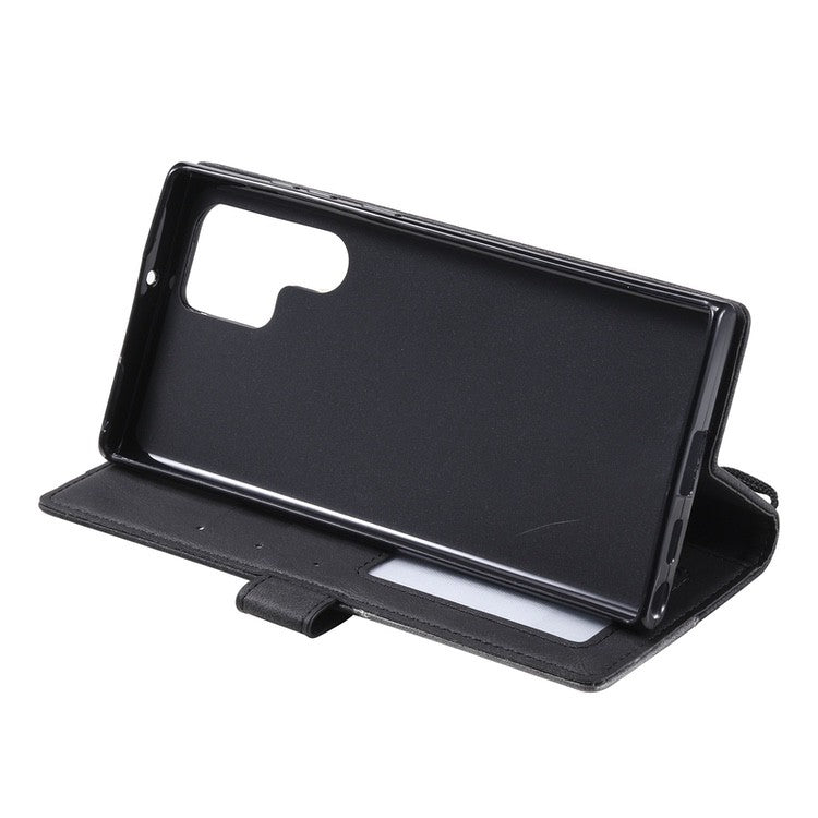 Samsung Galaxy S22 Ultra Case Skin Feel Splicing Black