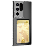 Samsung Galaxy S22 Ultra Case with Card Slot - Transparent