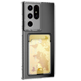 Samsung Galaxy S22 Ultra Case with Card Slot - Transparent