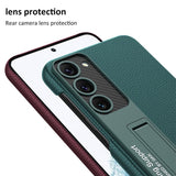 Samsung Galaxy S23 5G Case GKK Shockproof Carbon Fiber - Black