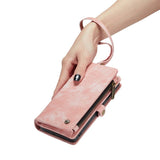 Samsung Galaxy S23 5G Case Multi-slot Detachable - Pink