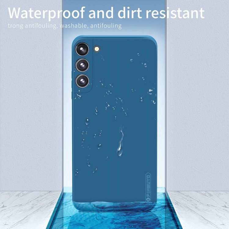 Samsung Galaxy S23 5G Case PINWUYO Liquid Silicone - Blue