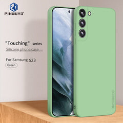Samsung Galaxy S23 5G Case PINWUYO Liquid Silicone - Green