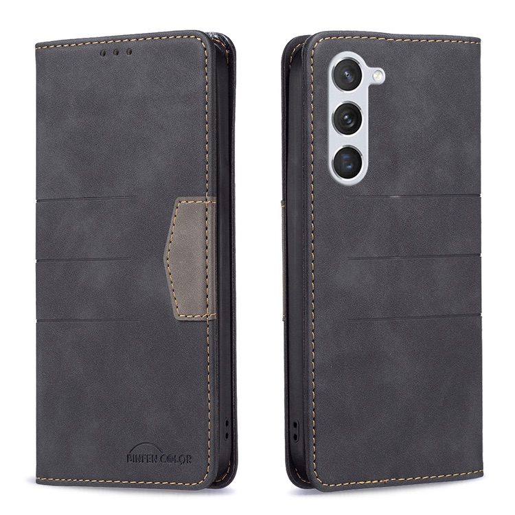 Samsung Galaxy S23 5G Case PU Leather Wallet - Black