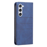 Samsung Galaxy S23 5G Case PU Leather Wallet - Blue
