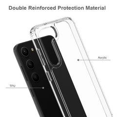 Samsung Galaxy S23 5G Case Made With TPU + Acrylic - Transparent