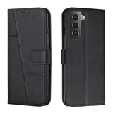 Samsung Galaxy S23 5G Case Stitching Calf Texture - Black