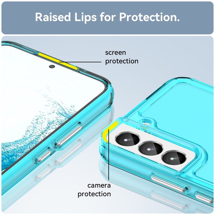 Samsung Galaxy S23 5G Case Transparent Blue