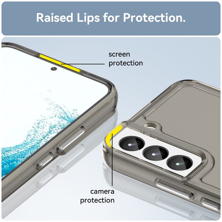 Samsung Galaxy S23 5G Case Transparent Grey