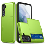 Samsung Galaxy S23 5G Case with 2 Card Slots - Green