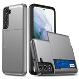 Samsung Galaxy S23 5G Case with 2 Card Slots - Grey
