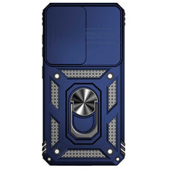 Samsung Galaxy S23 5G Case With Camera Shield Cover - Blue