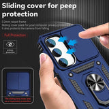 Samsung Galaxy S23 5G Case With Camera Shield Cover - Blue