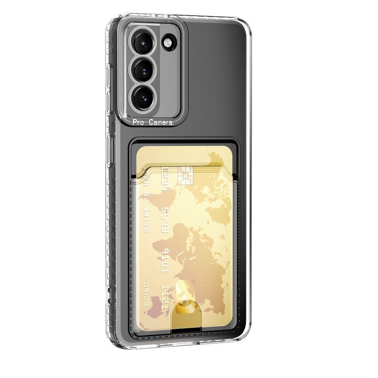 Samsung Galaxy S23 5G Case with One Card Slot - Clear
